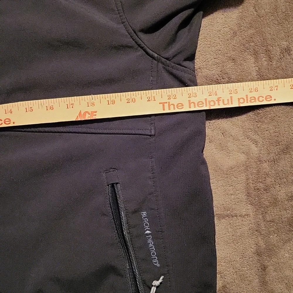 Black Diamond Men's Black Performance Jacket Size M - Picture 10 of 11